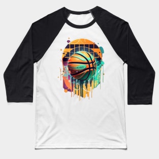 dripping basketball Baseball T-Shirt